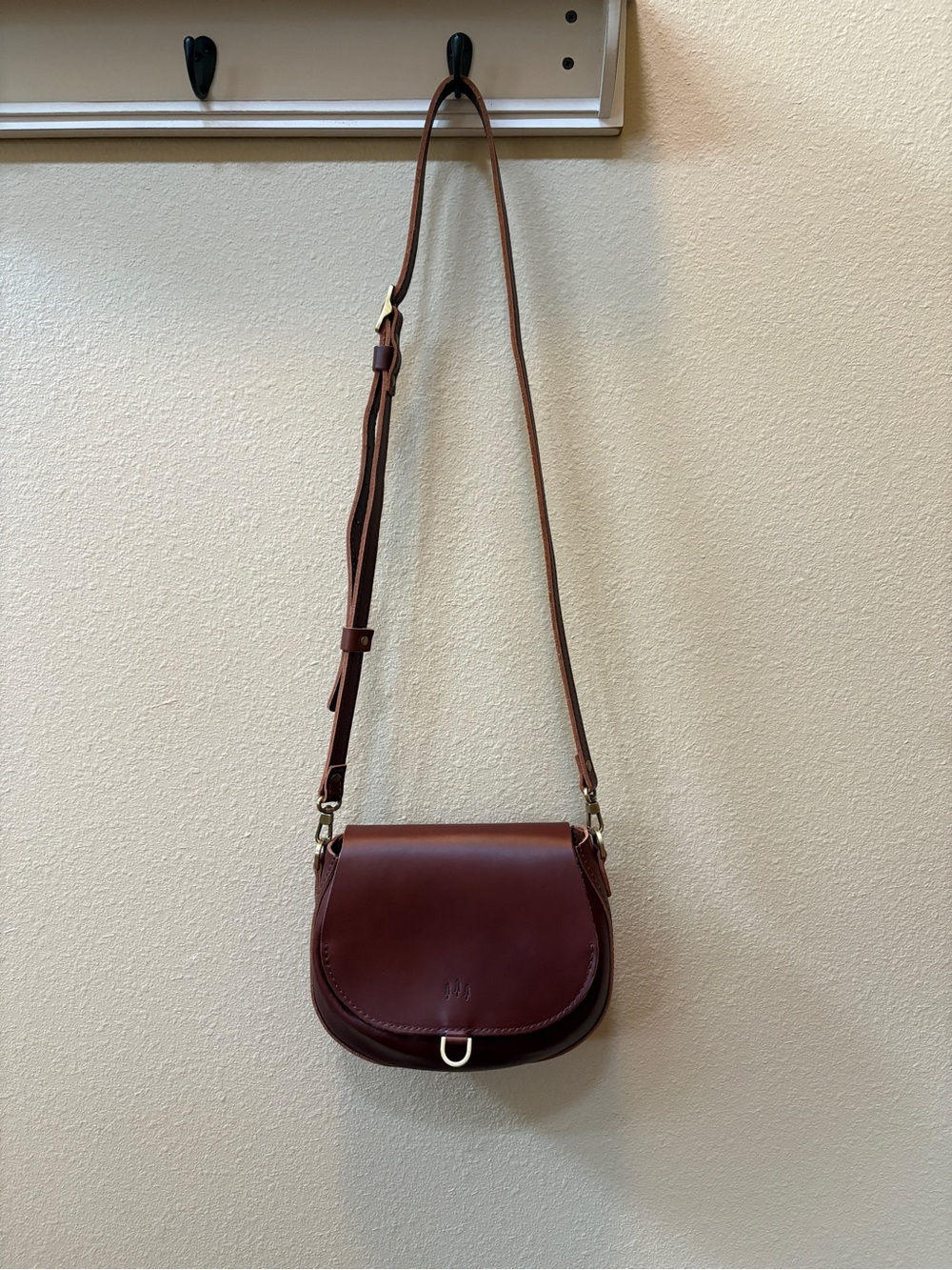 Portland Leather Monaco Chocolate Brown Crossbody